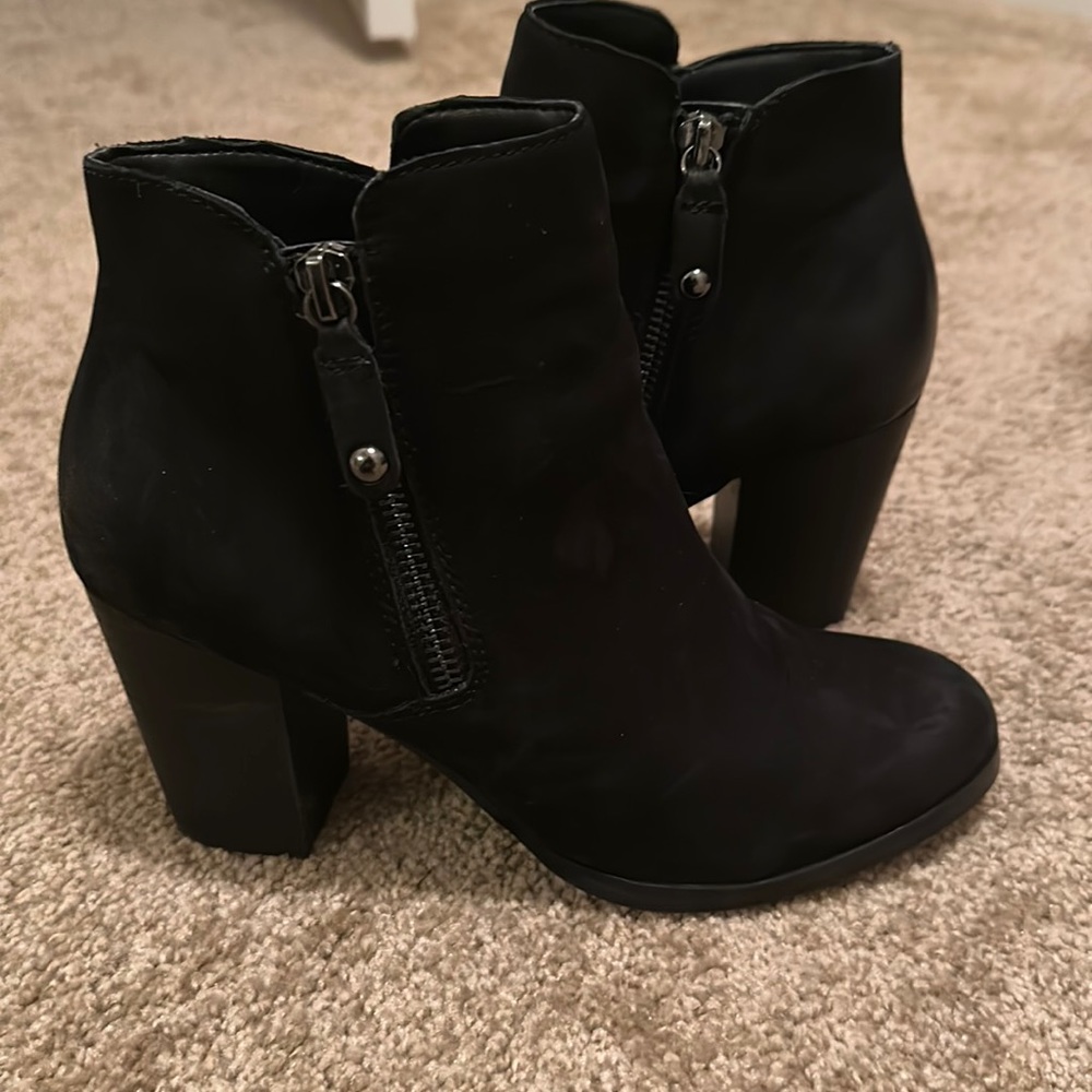 Aldo black booties size 6.5